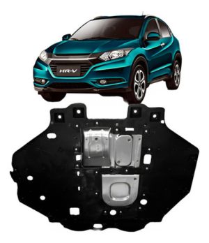 Defletor Parachoque Honda Hrv 2015 A 2017 Inferior Central