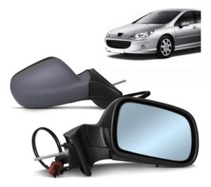 Par Retrovisor Para Peugeot 407 2.0 05 A 07 Eletrico Termico