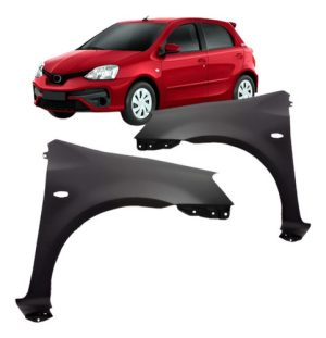 Par Paralama Toyota Etios Hatch Ou Sedan 2012 A 2017