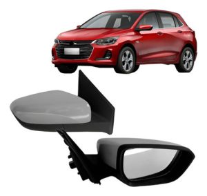 Par Retrovisor C/ Controle E Capa Primer Onix 2020 A 2022