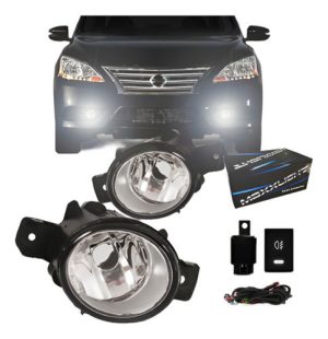Kit Farol Milha Auxiliar Neblina Sentra 2007 2008 2009 2010