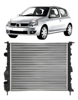 Radiador Clio 1999 A 2011 1.0/1.6 Sem Ar Manual