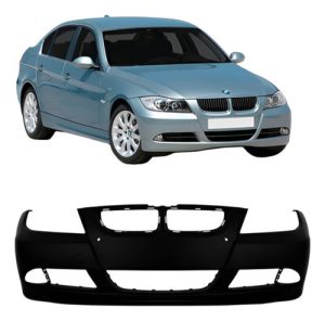 Parachoque Bmw Serie 3 2006 2007 2008 Furo Sensor Novo