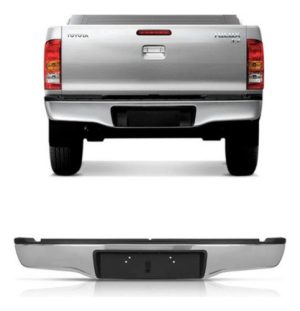 Parachoque Cromado Hilux Srv 2005 A 2015 2 Furos