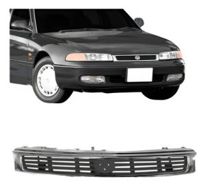 Grade Radiador Mazda 626 1993 1994 1995 1996 1997 Cromada