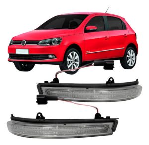 Par Pisca Retrovisor Gol G6 2013 2014 2015 2016 Com Garantia