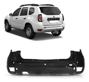 Parachoque Traseiro Duster 2016 17 18 19 2020 C/ Furo Sensor