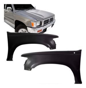 Par Paralama Toyota Hilux 4x4 1992 A 2001 C/ Furo Antena