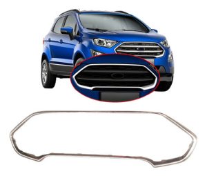 Moldura Grade Ecosport Radiador 2017 A 2019 Cromado