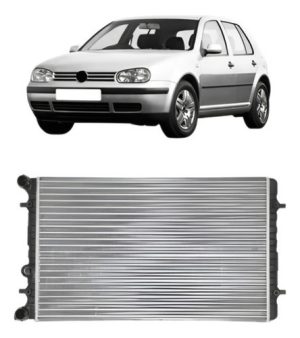 Radiador Golf 1999 A 2013 1.6/1.8/2.0 Com Ou Sem Ar Manual