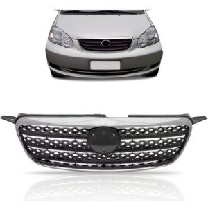Grade Central Corolla Xei 2005 A 2008 Colmeia Com Friso
