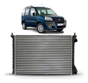 Radiador Doblo 2001 A 2011 1.3 S/ar Manual S/reservatorio