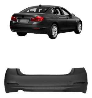 Parachoque Traseiro Bmw 320 2016 A 2018 Sem Furo De Sensor