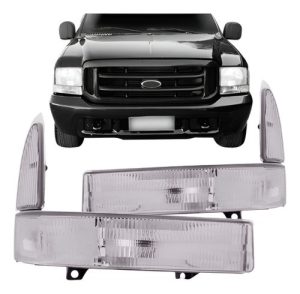 Kit Pisca F250 F 250 F350 99 00 01 02 03 04 05 Seta Cristal