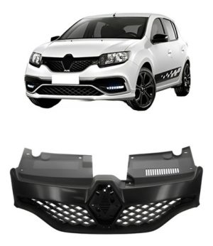 Grade Radiador Sandero Rs Colmeia 2015 A 2019