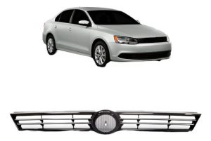Grade Radiador Jetta 2011 2012 2013 2014 Preta