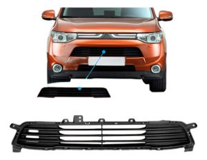 Grade Dianteira Central Mitsubishi Outlander 2014 2015