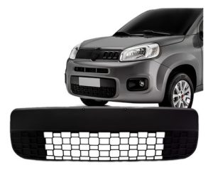 Grade Central Fiat Uno Vivace 2015 2016 2017 2018 Preto