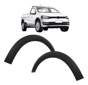 Jogo Moldura Vao Roda Dianteiro Saveiro Trend G6 2013/2016