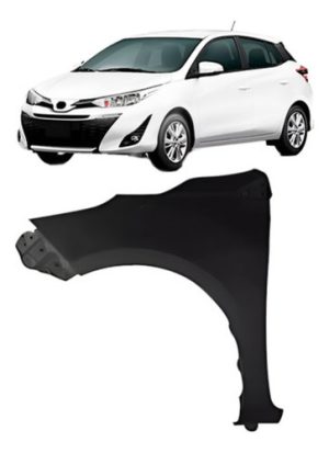 Paralama Yaris 2018 2019 20 21 22 23 2024 Sem Furo Esquerdo
