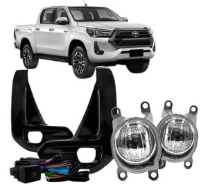 Kit Farol Milha Auxiliar Hilux Srv 2021 2022 2023