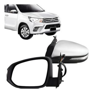 Retrovisor Hilux 2016 A 2023 Elétrico Rétrátil Com Pisca