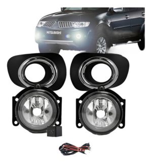 Kit Farol Milha Auxiliar Dakar 11 A 13 C/ Grade C/ Moldura