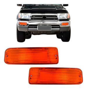 Par Pisca Seta Hilux Âmbar 1999 2000 2001 Modelo Original