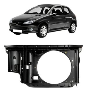 Painel Frontal Para Peugeot 206 1999 A 2011 Com Ar