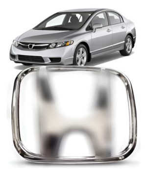 Emblema Grade Radiador Civic 2007 A 2011 Fit 2009 A 2014