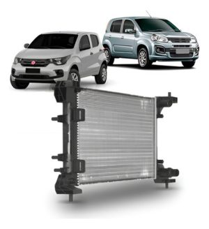 Radiador Uno Mobi 2016 A 2021 3c 6v Motor Firefly