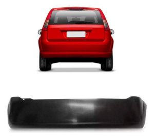 Parachoque Fiesta 2003 A 2007 Hatch Preto