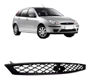 Grade Radiador Focus 2004 A 2005 Preto Modelo Original