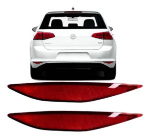 Par Lanterna Parachoque Golf 2014 A 2018 Refletor Olho Gato