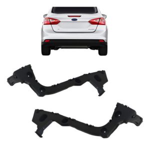 Par Suporte Parachoque Traseiro Focus Sedan 2014 2015 2016.