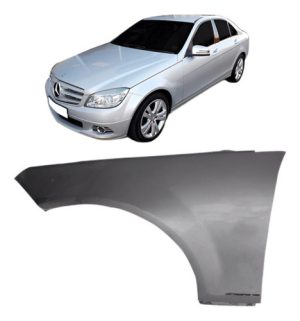 Paralama C180 Mercedes 2007 2008 2009 2010 11 12 Esquerdo