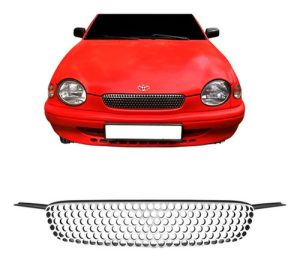 Grade Radiador Corolla Europeu 1998 1999 00 01 2002 Cromada