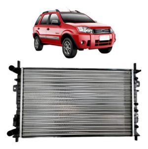 Radiador Ecosport 2003 A 2012 E  Fiesta 2003 A 2007