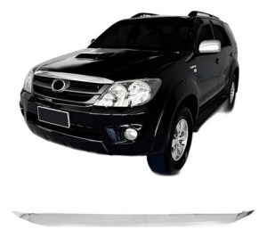 Friso Tela Radiador Hilux Sw4 2005 2006 2007 2008 Cromada