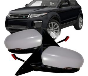 Par Retrovisor Evoque 14 A 22 Eletrico Retratil Com Pisca