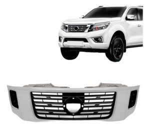 Grade Radiador Nissan Frontier 2017 2018 Cromado