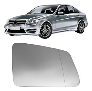 Lente Retrovisor Mercedes C180 C200 10 11 12 13 14 Direita