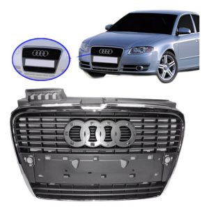 Grade Dianteira Audi A4 2005 A 2007 Friso Cromado