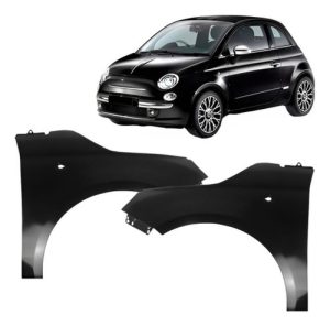 Par Paralama Fiat 500 2007 2008 2009 2010 2011