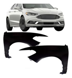 Par Paralama Compatível Com Ford Fusion 2017 2018 2019