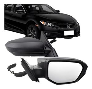 Retrovisor Civic 2017 Até 2021 Elétrico Sem Pisca Direito