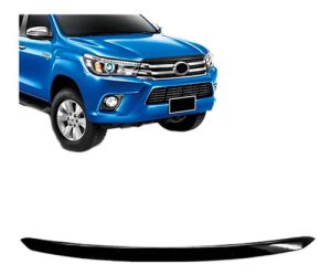 Moldura Grade Radiador Hilux Srv 2016 2017 2018 Preto