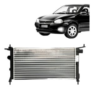 Radiador Corsa 1994 A 2002 Classic 2002 Sem Ar Manual