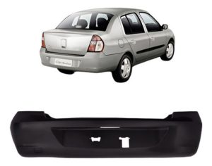 Parachoque Traseiro Renault Clio Sedan 2006 2007 2008 2009 2