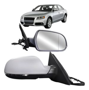 Par Retrovisor A4 2009 10 11 2012 Elétrico Com Pisca Primer